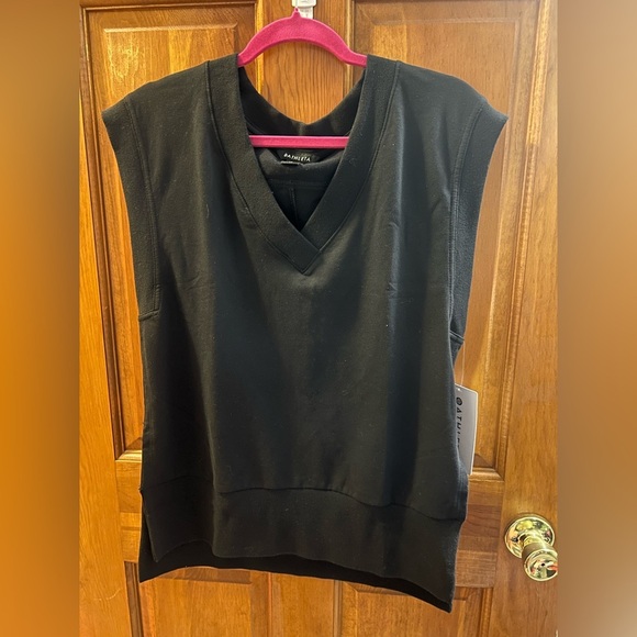 Athleta Retroterry V-Neck Sweatshirt - Picture 1 of 4